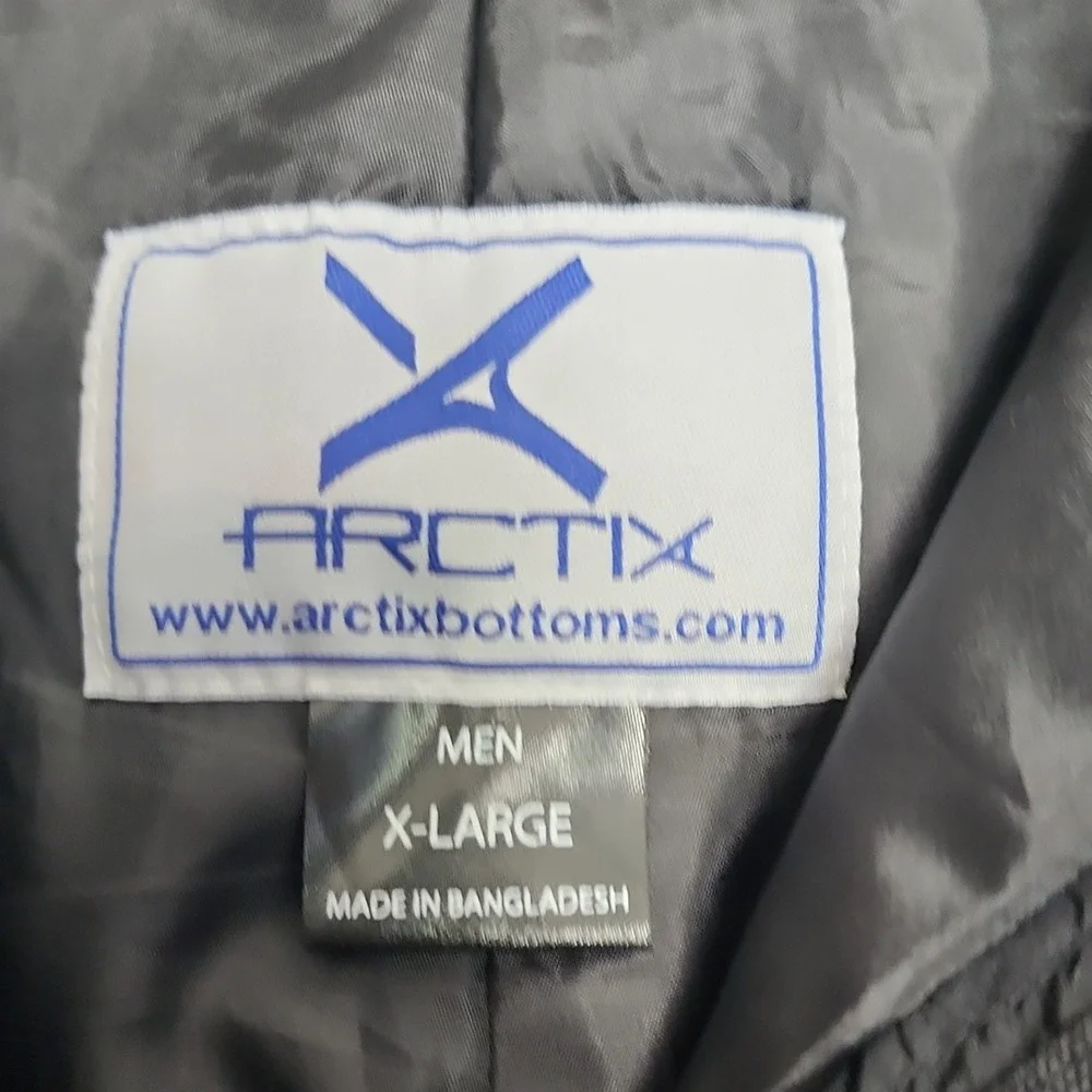 ARCTIX Men's XL Black Insulated Wind Resistant Snow Pants Skiing Snowboarding